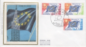 F FDC Dienstmarken 16 / 18 ● - 1975